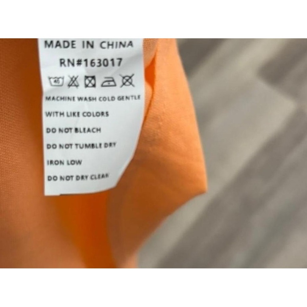 Princess Polly Falling For You Orange Cut Out Strapless Twist Front Mini size 8 - Picture 6 of 6